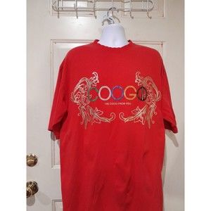 Coogi T Shirt  Red, 2xl,  Vintage Korea